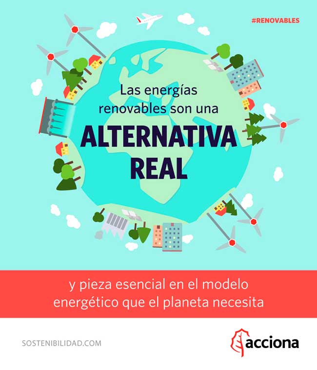 Las energías renovables son la alternativa real