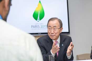 Ban Ki-moon, secretario general de Naciones Unidas