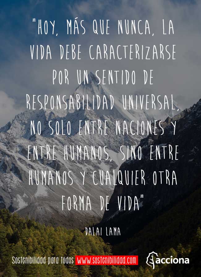 El Dalai Lama y la responsabilidad universal