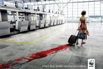 No consumas souvenires o productos de este tipo