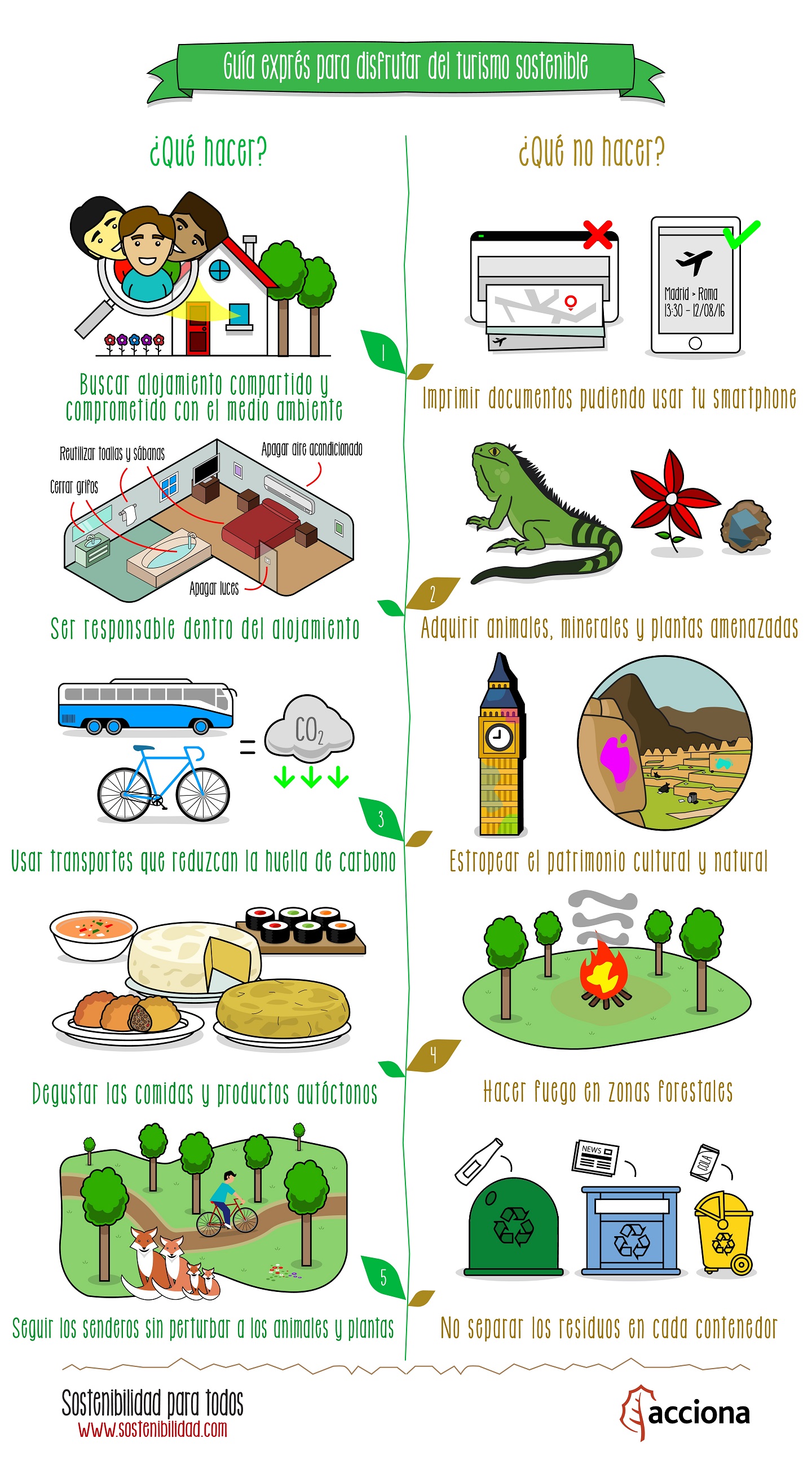 Guía para disfrutar del mejor turismo sostenible