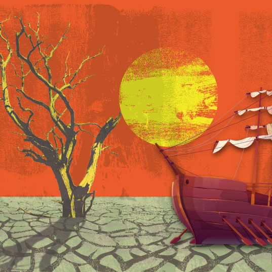 Paisaje desaparición vikingos